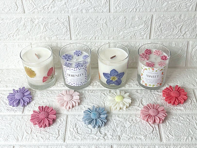 Siente la primavera con la nueva colección de velas florales