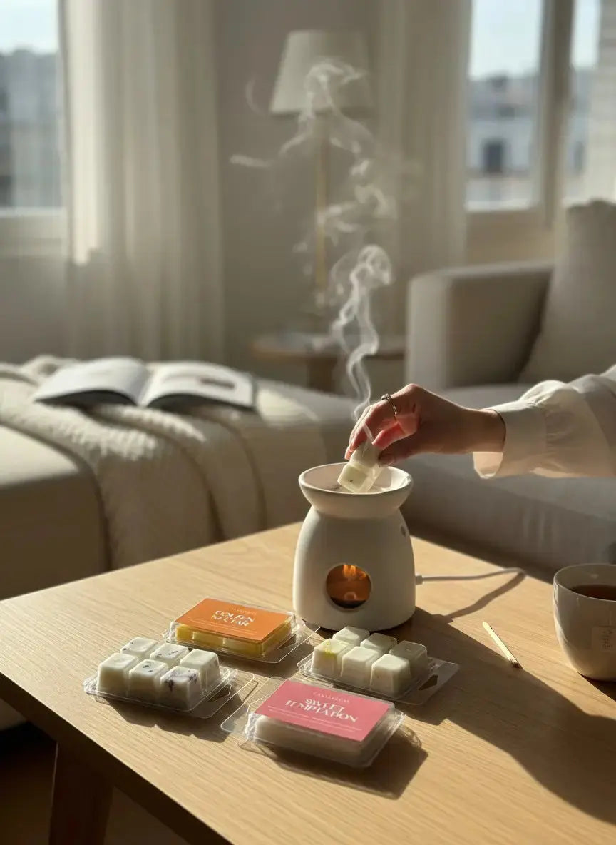 Wax melts y quemadores de cera: qué son, cómo usarlos y por qué elegir opciones naturales