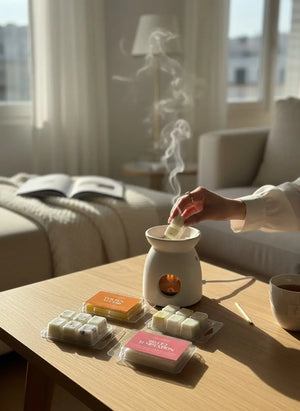 Wax melts y quemadores de cera: qué son, cómo usarlos y por qué elegir opciones naturales