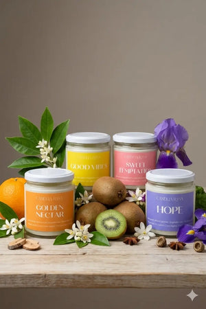 Nueva colección de velas de primavera/verano de Candela Rosa: aromas frescos y naturales para tu hogar