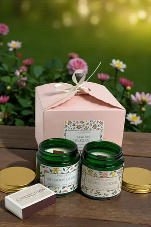 Jardin d’Élégance: la nueva colección de velas aromáticas florales de lujo
