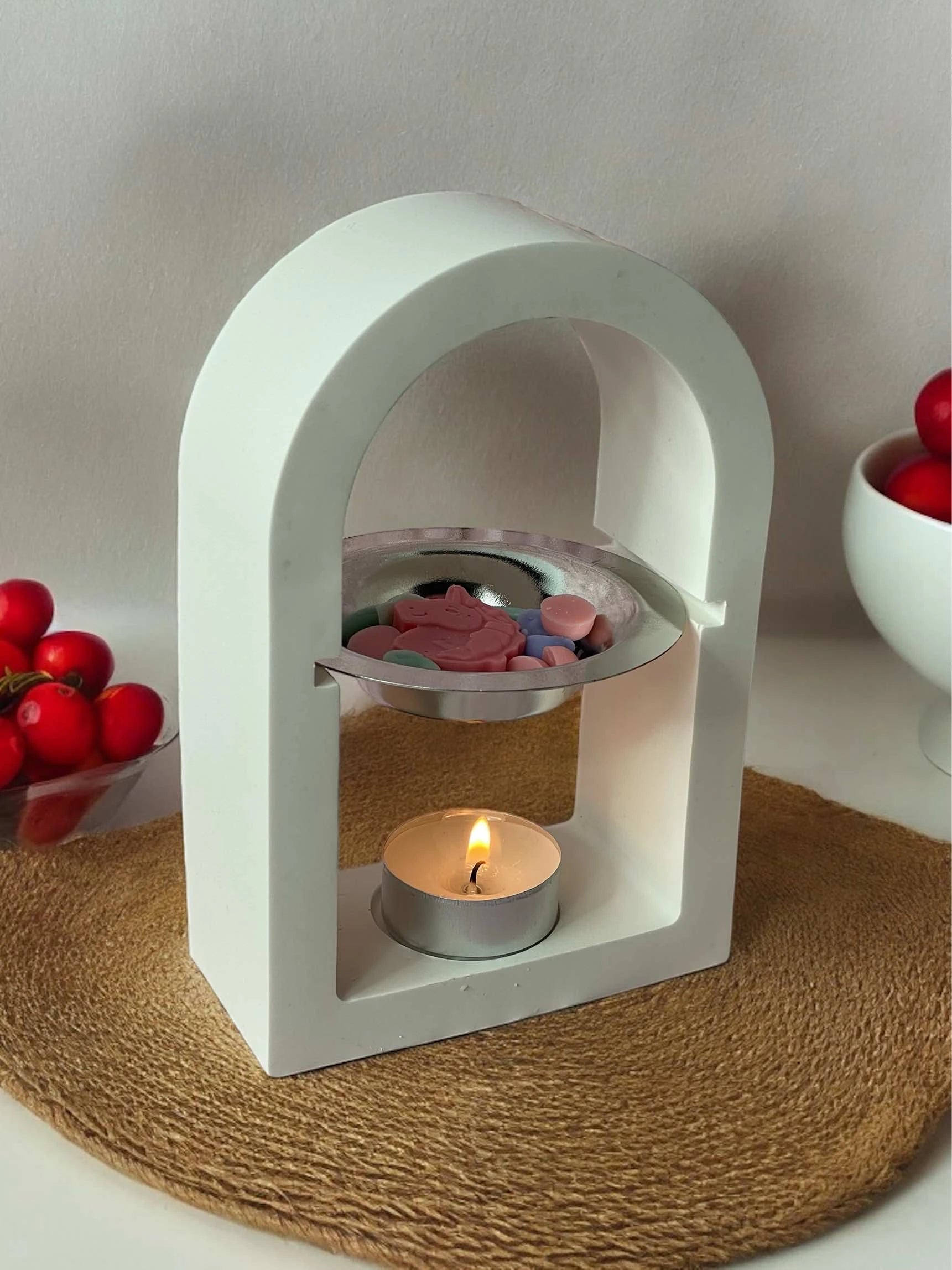 Archi: quemador de cera elegante y minimalista