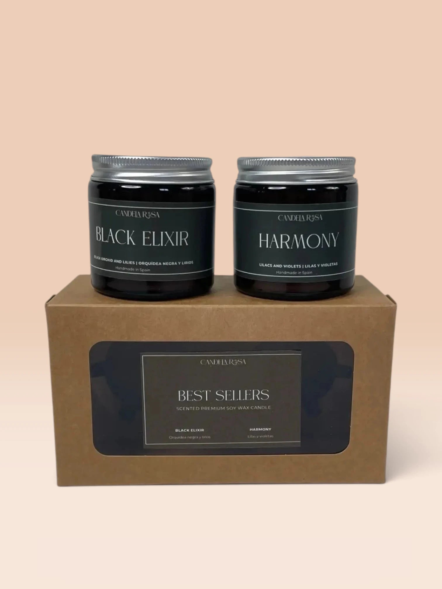 Pack 2 velas aromáticas sin tóxicos | Best Sellers Colección Premium