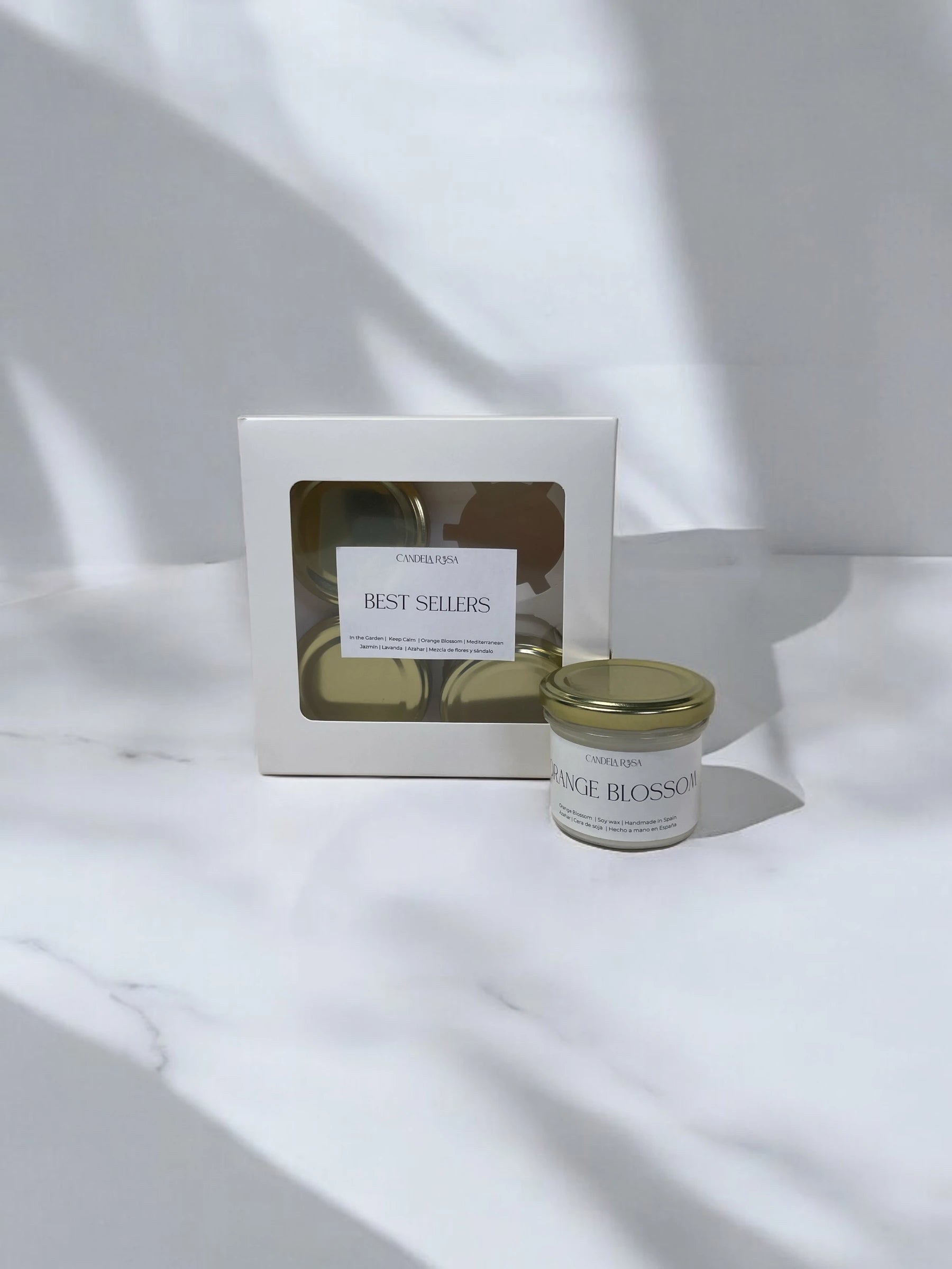 Pack 4 Best Seller velas aromáticas Colección Momentos