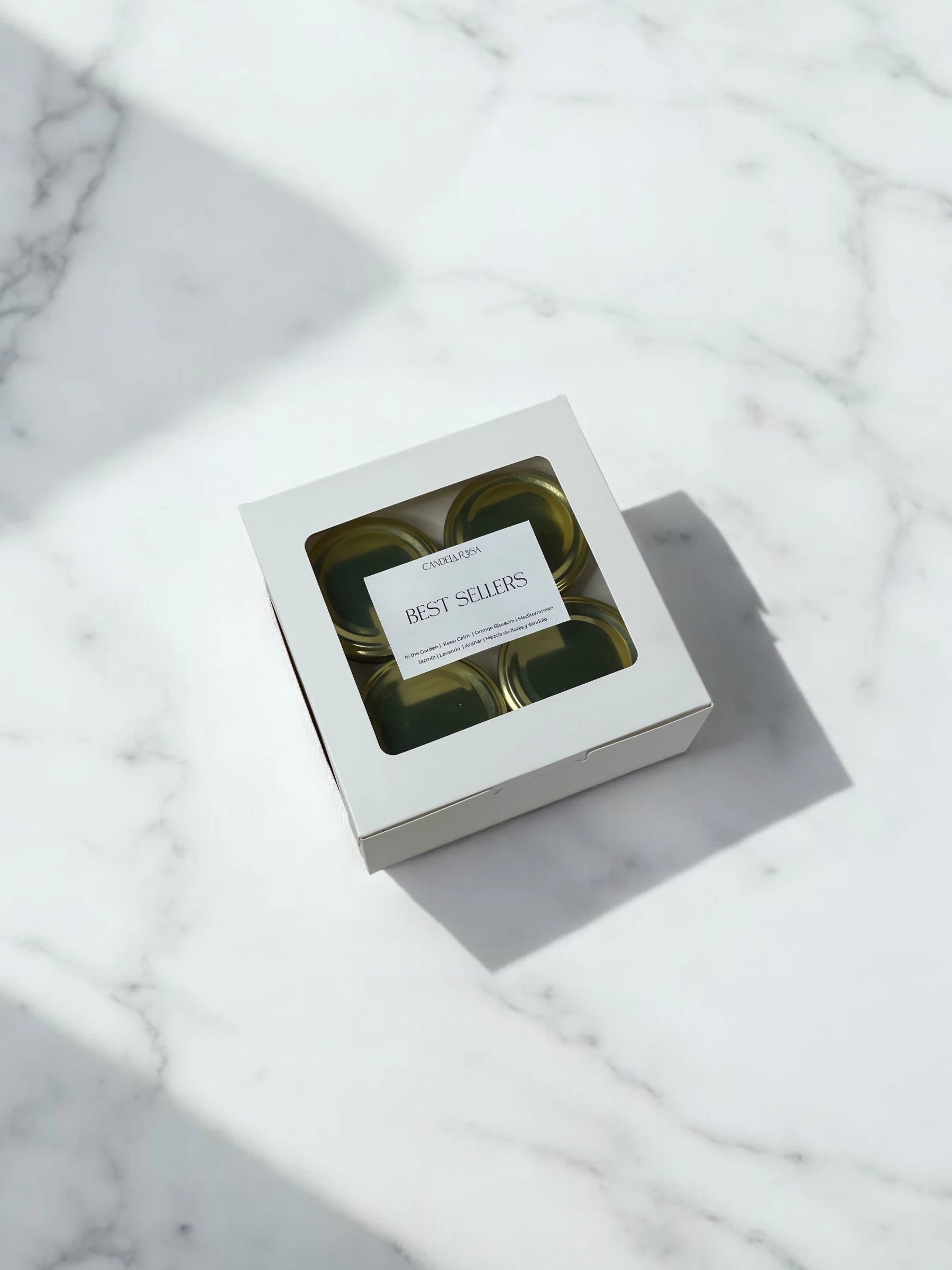 Pack 4 Best Seller velas aromáticas Colección Momentos