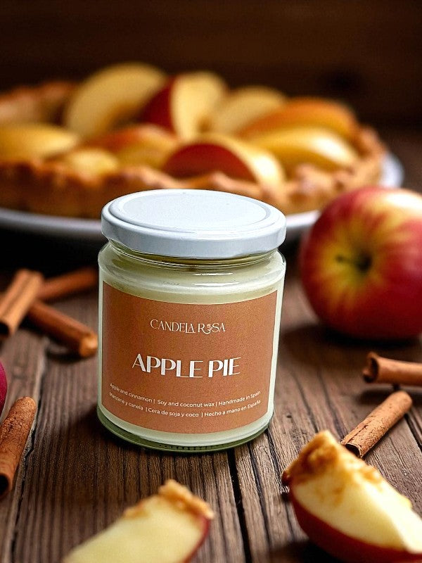 Apple Pie: vela aromática artesanal manzana y canela