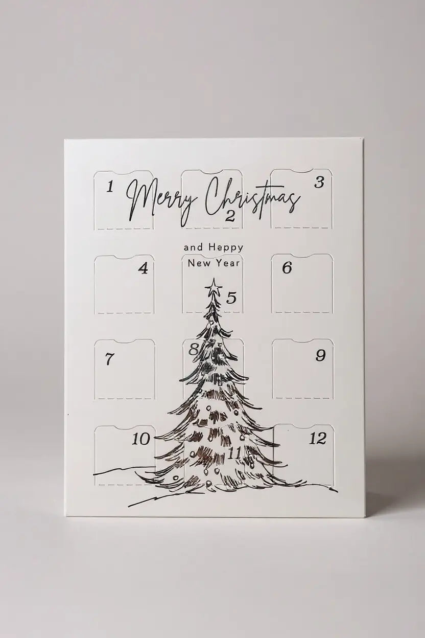 calendario de adviento de wax melts aromas de Navidad 