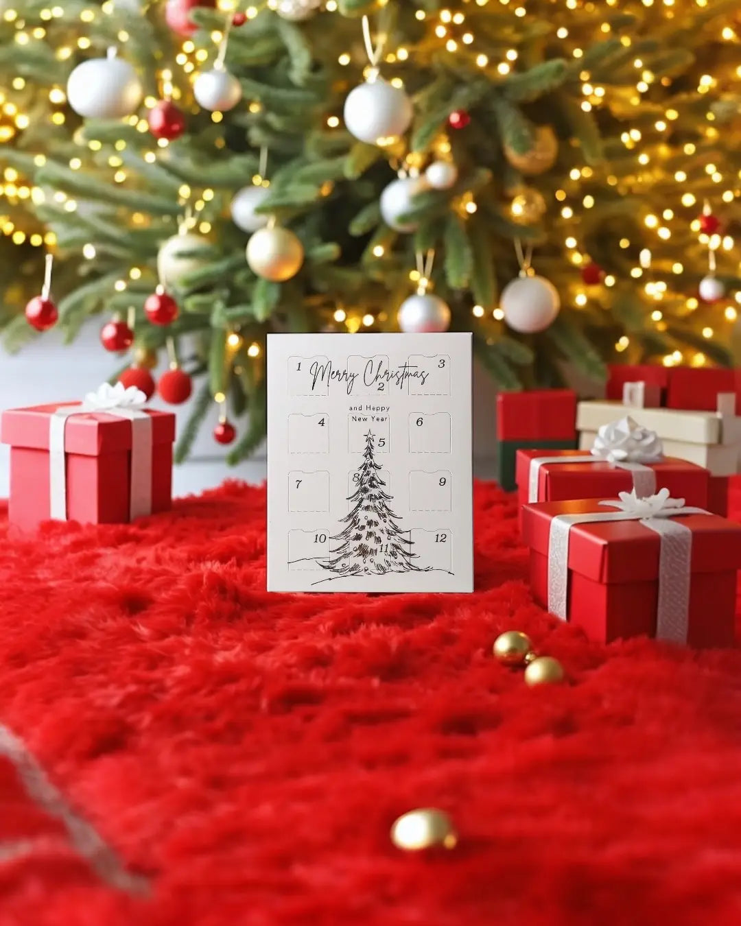 calendario de adviento de wax melts aromas de Navidad 