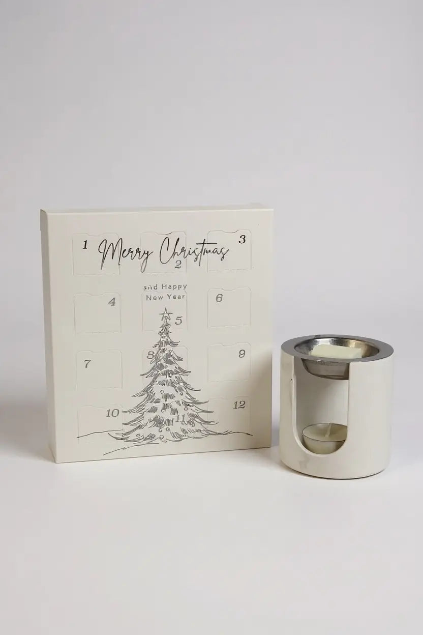 calendario de adviento de wax melts aromas de Navidad 