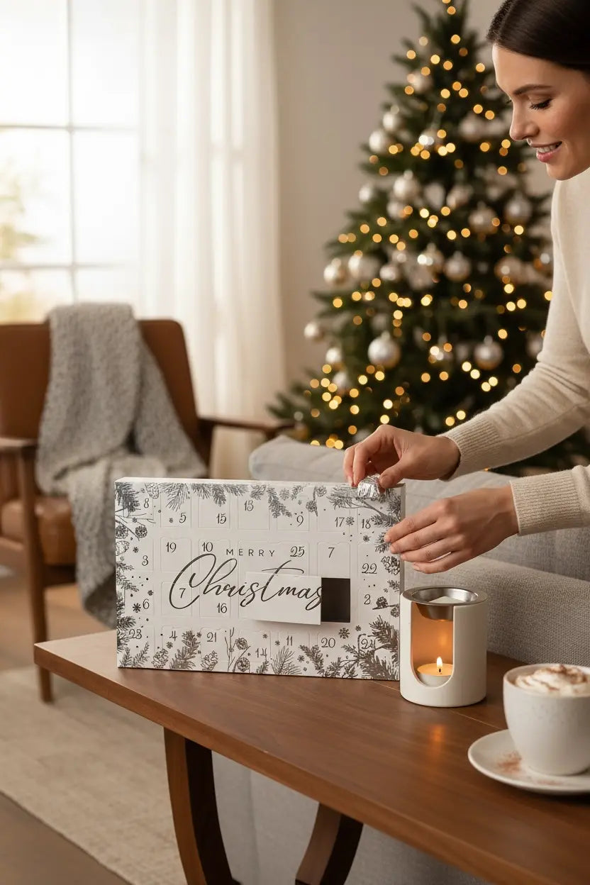 calendario de adviento de wax melts 