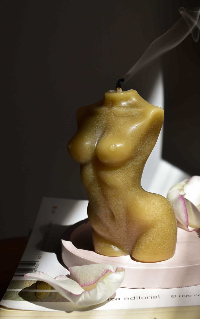 Vela decorativa femenina Venus
