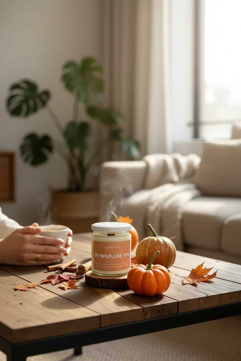 Vela aromática artesanal calabaza especiada | Pumpkin Dreams