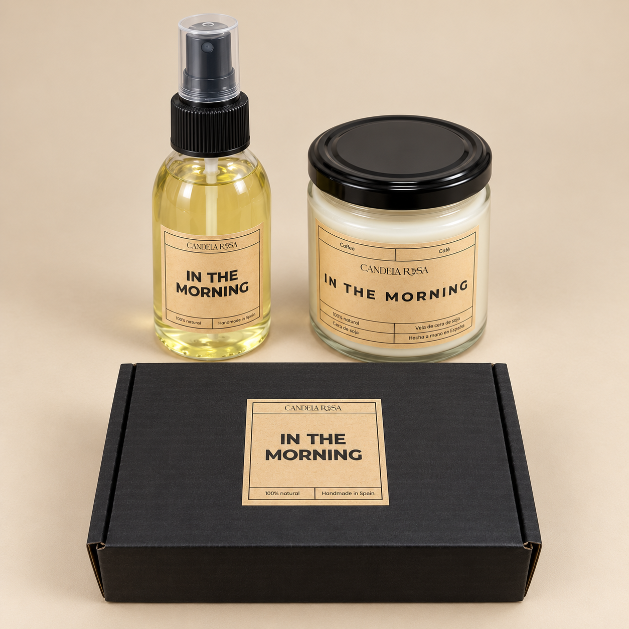 Outlet | Pack completo aroma a café Candela Rosa