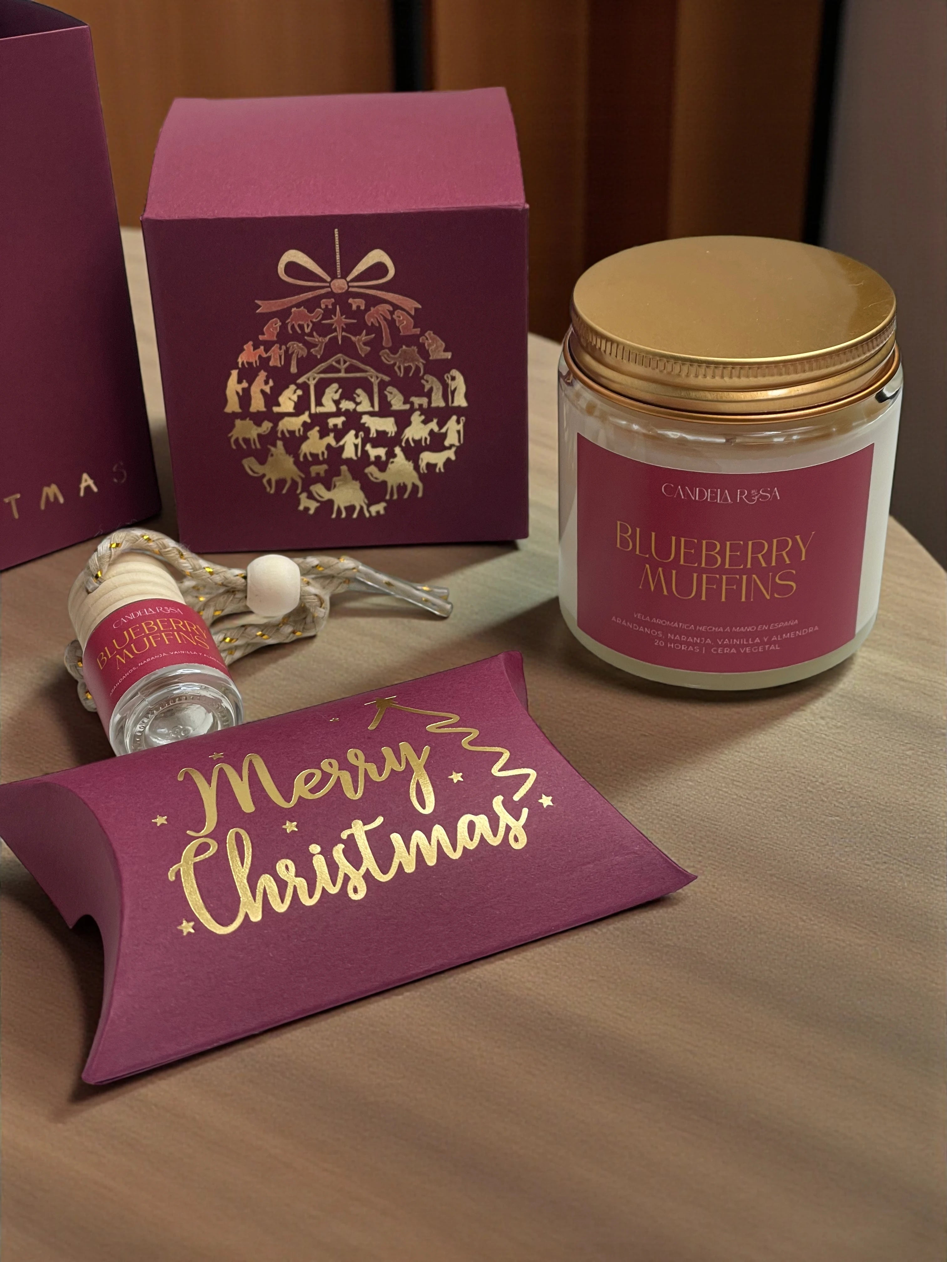 Pack 3 regalos Navidad: Blueberry Muffins