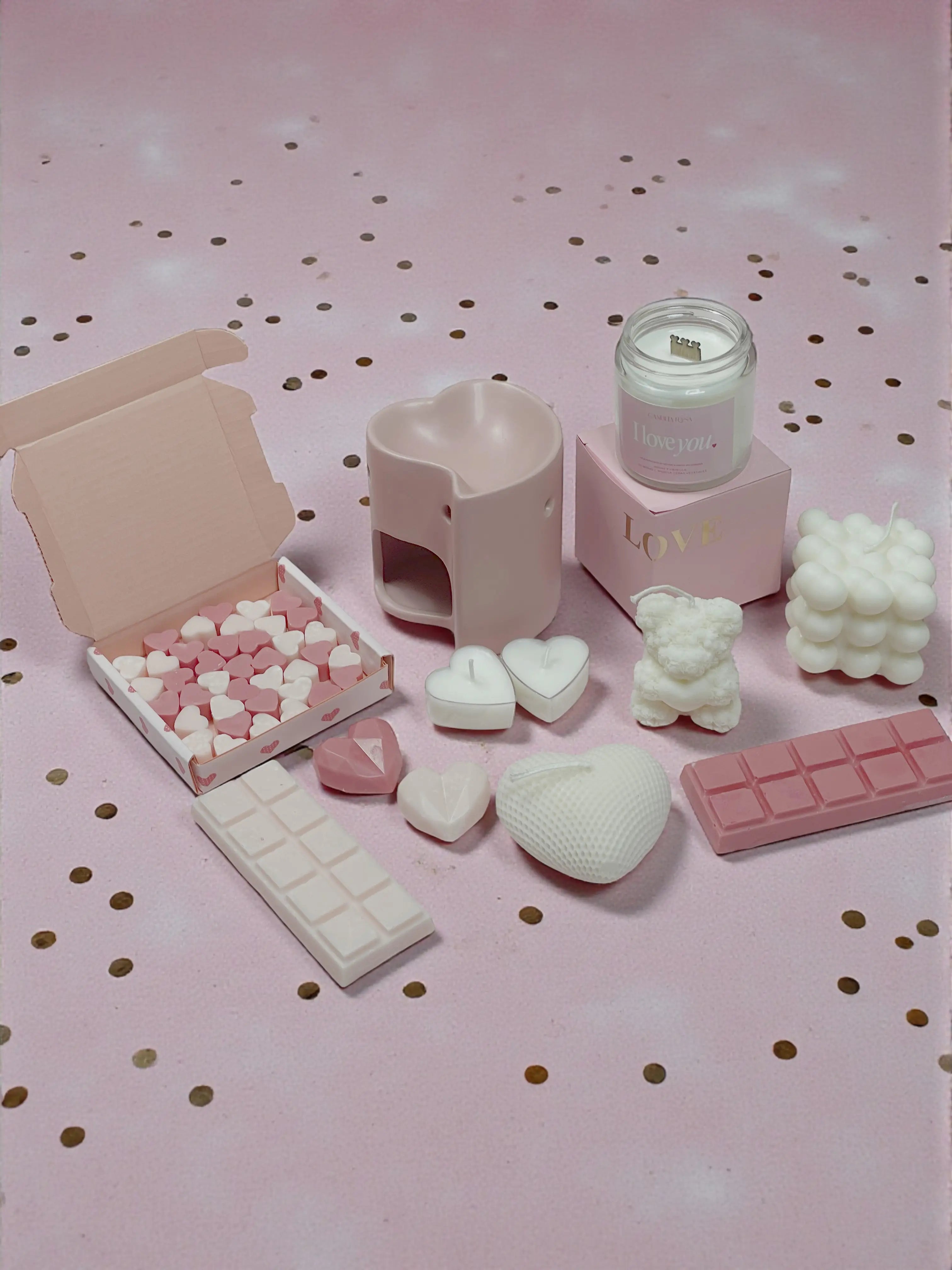 pack regalo san valentín idea regalo san valentín vela para decir te quiero forma original decir te quiero 14 de febrero idea regalo 