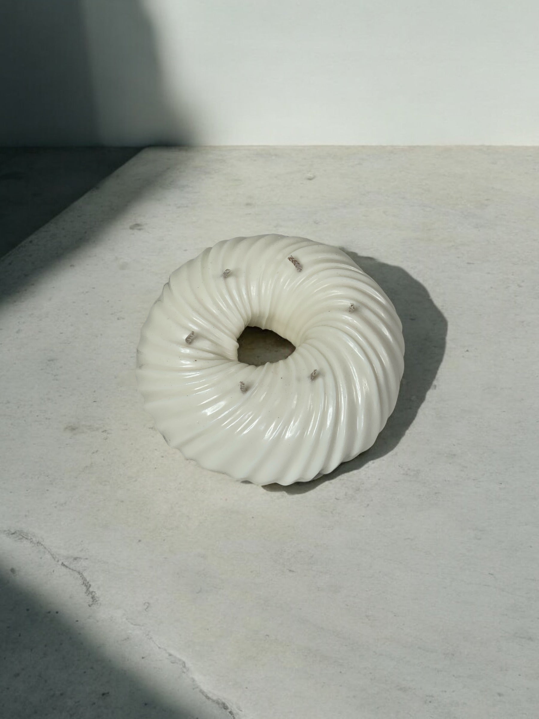 Cake : vela decorativa minimalista