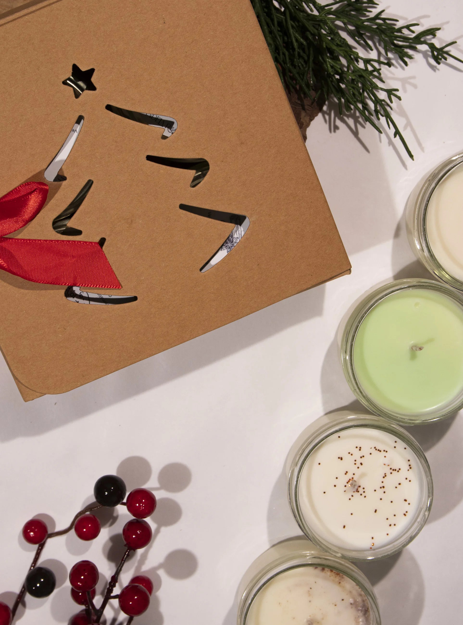 Pack 4 velas aromáticas Colección de Navidad