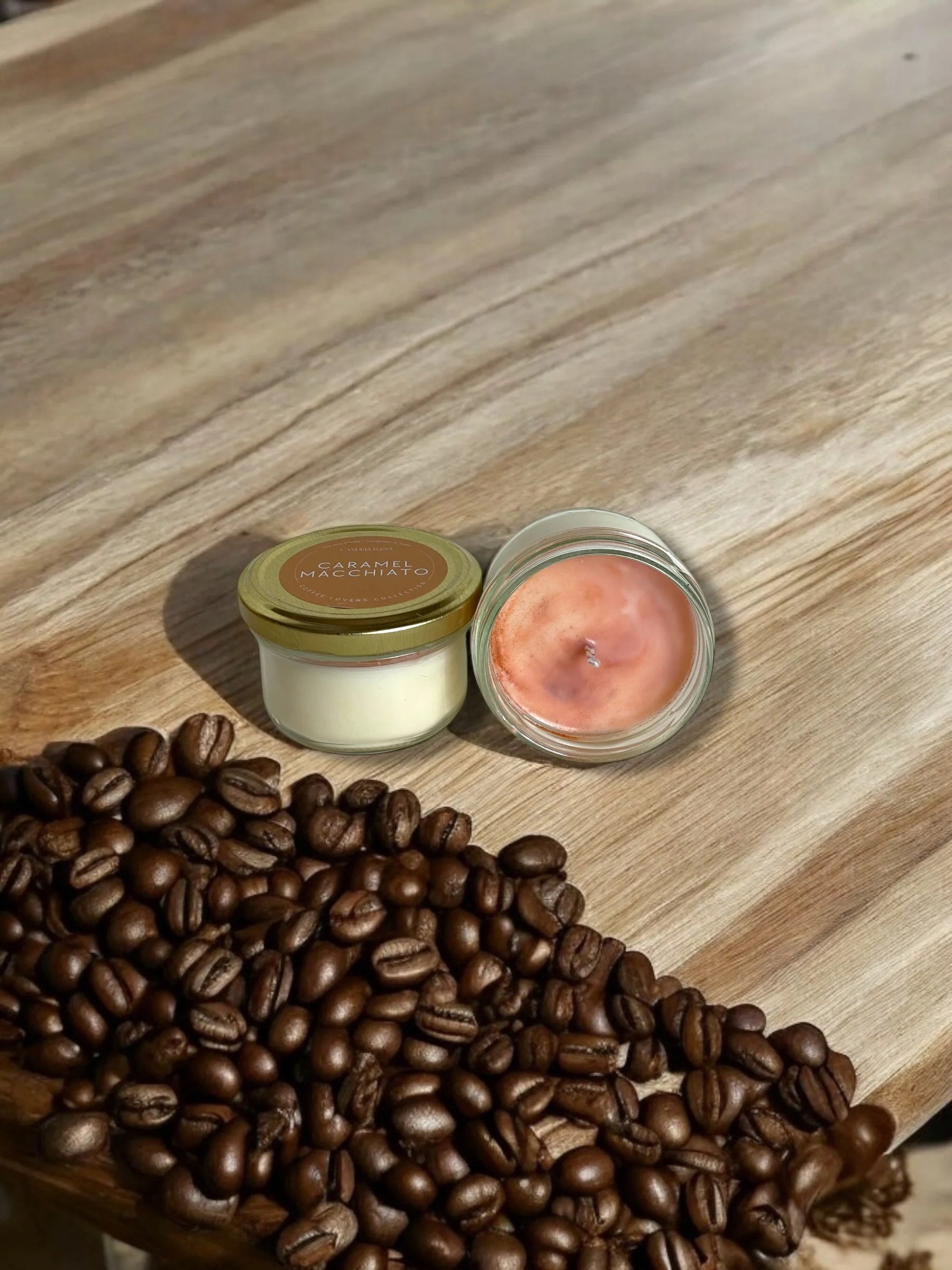 Coffee Lovers: 4 velas aromáticas de café y taza