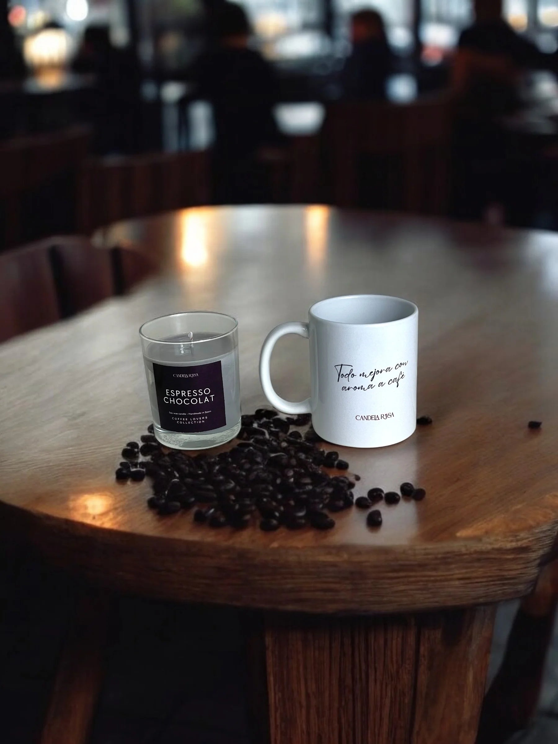 Vela aromática Coffee Lovers tamaño mediano 40h