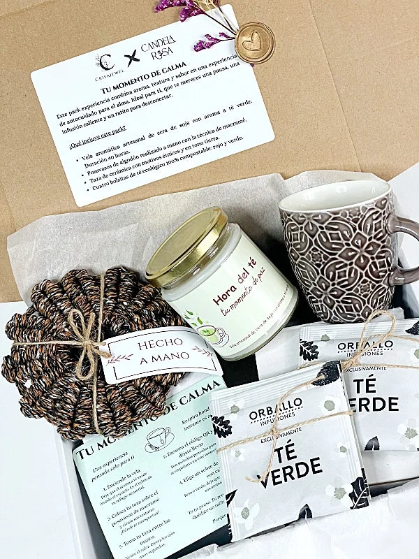 Pack regalo: Tu momento de calma (café o té)