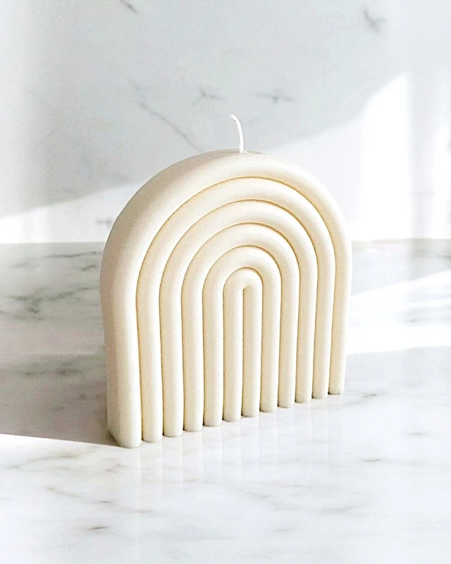 Rainbow: vela decorativa minimalista