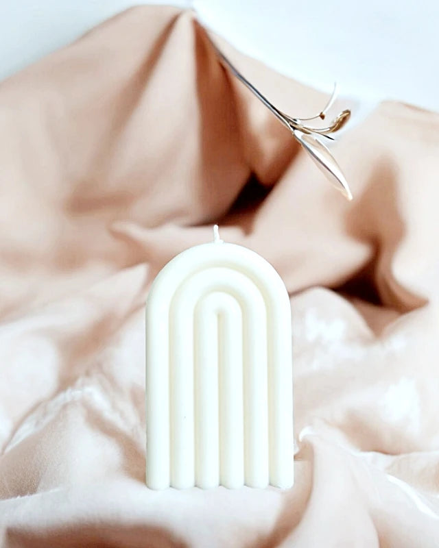 Rainbow: vela decorativa minimalista