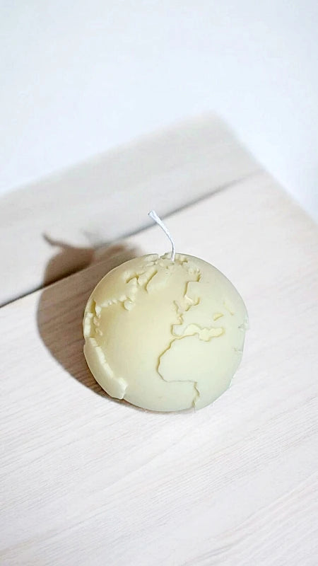 World: vela decorativa minimalista