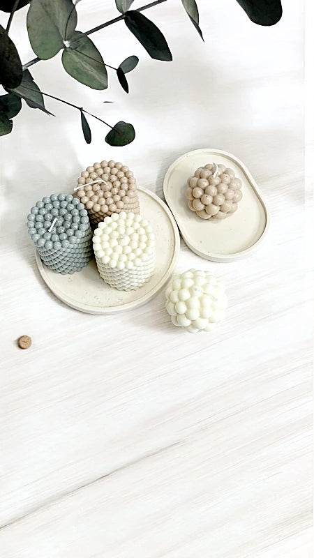 Pearl : vela decorativa minimalista