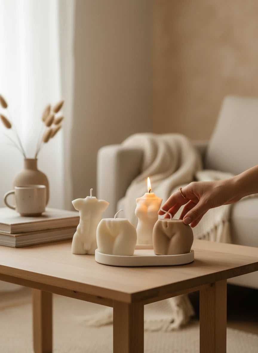 Corpore: velas decorativas minimalistas
