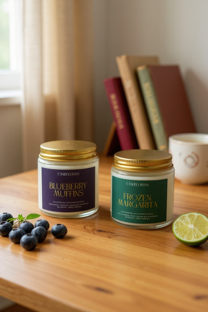 Pack 2 velas aromáticas Postre & Cóctel – Christmas Edition