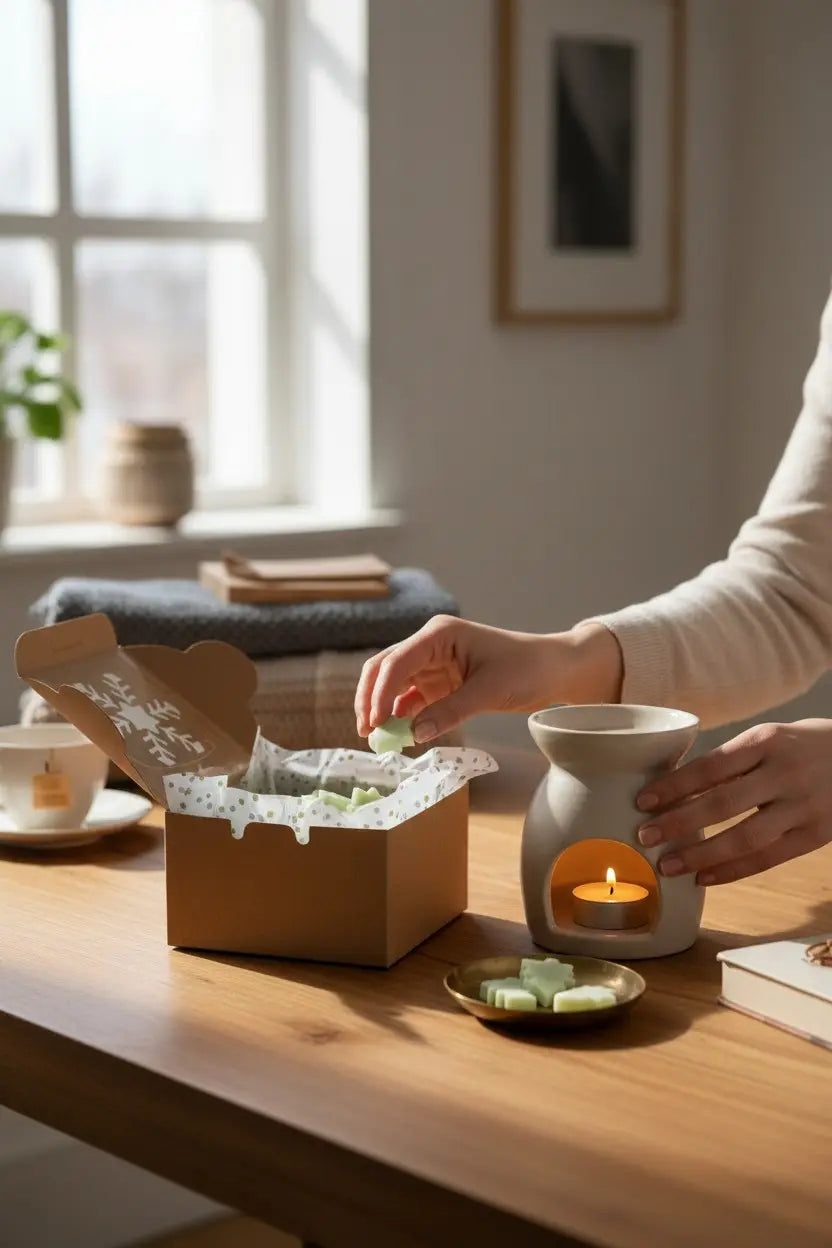 Wax Melts Árbol de Navidad – 180 g | Aroma fresco White Christmas