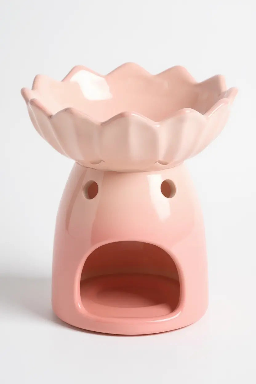 Lily : quemador de cera flor de loto