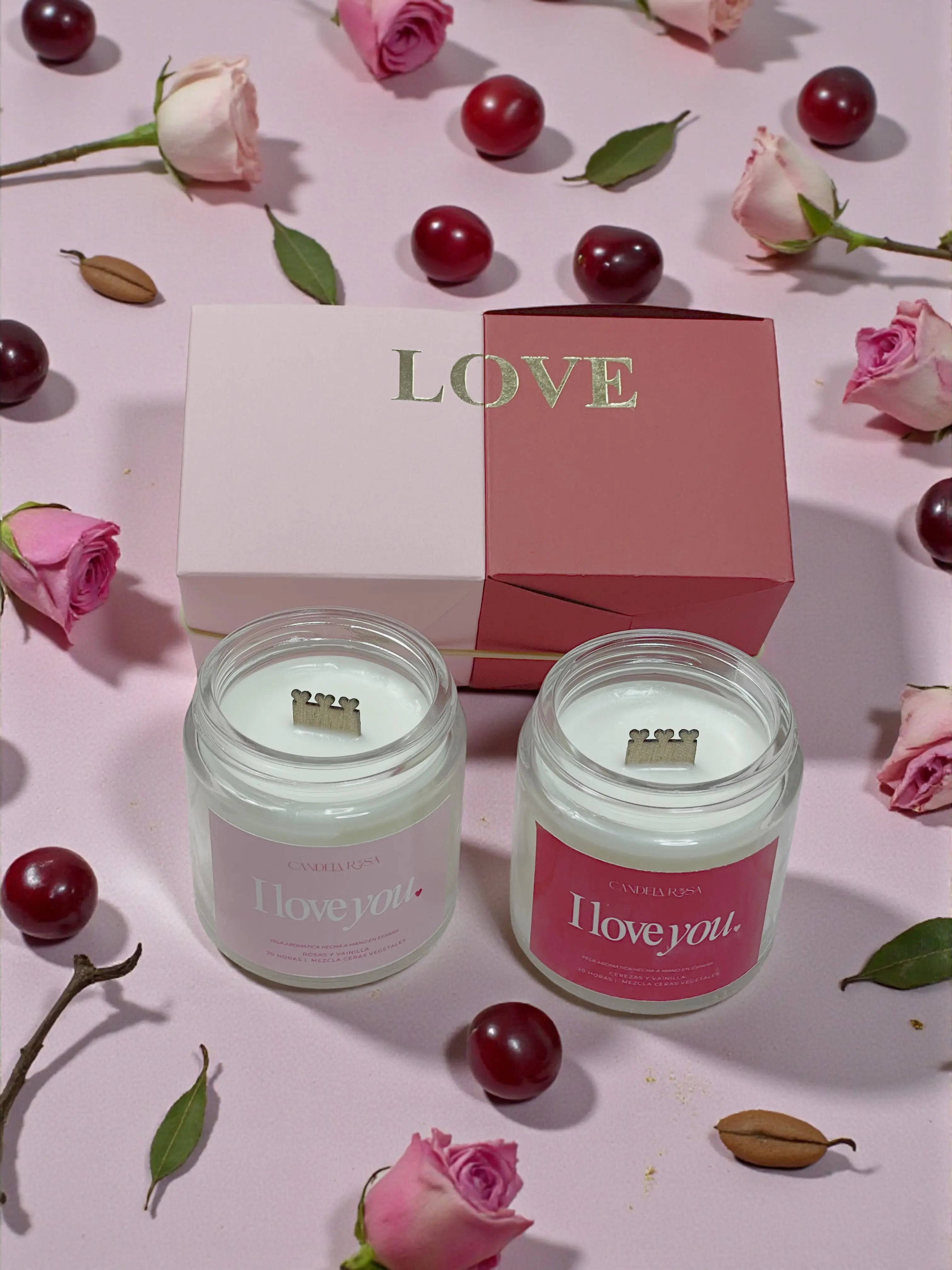 pack regalo san valentín idea regalo san valentín vela para decir te quiero forma original decir te quiero 14 de febrero idea regalo 