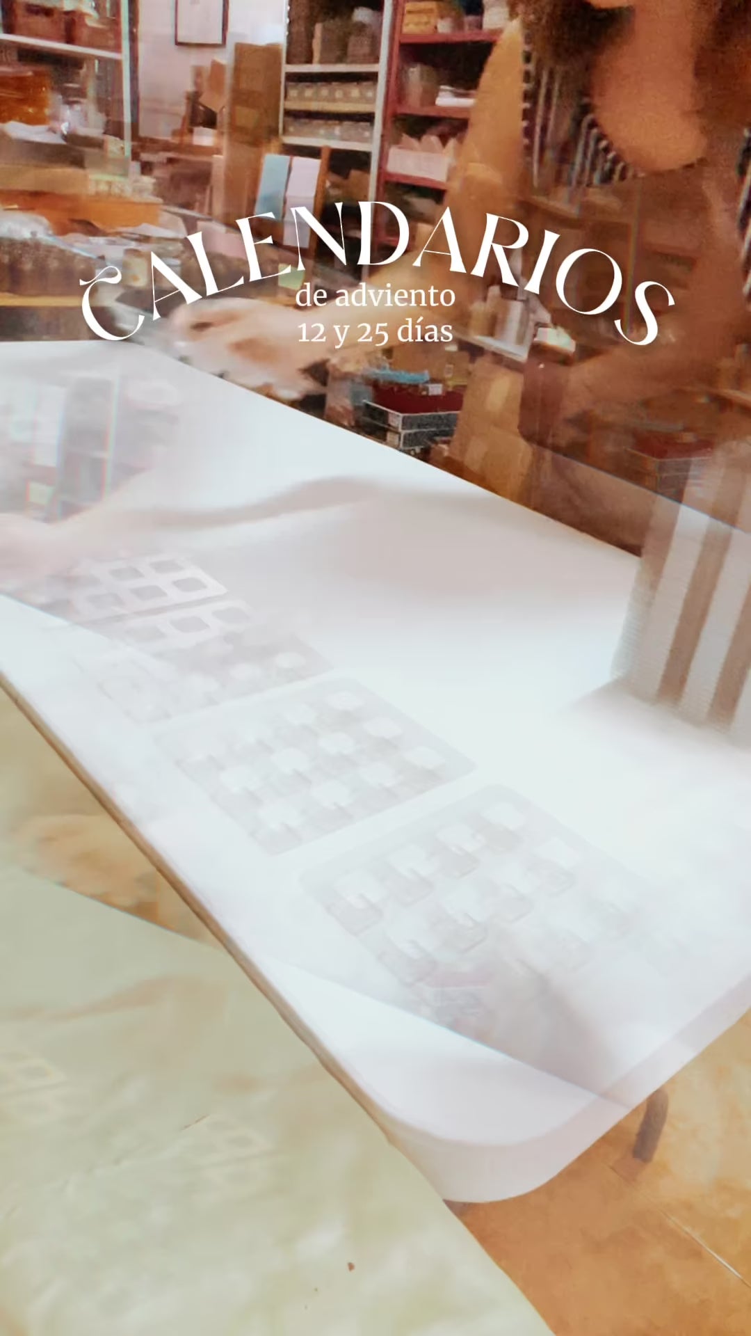 Calendario adviento 12 días de wax melts Edición Navidad