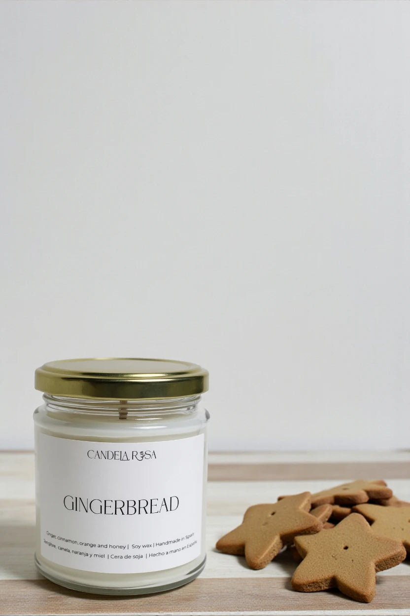 Gingerbread: vela aromática galletas de jengibre