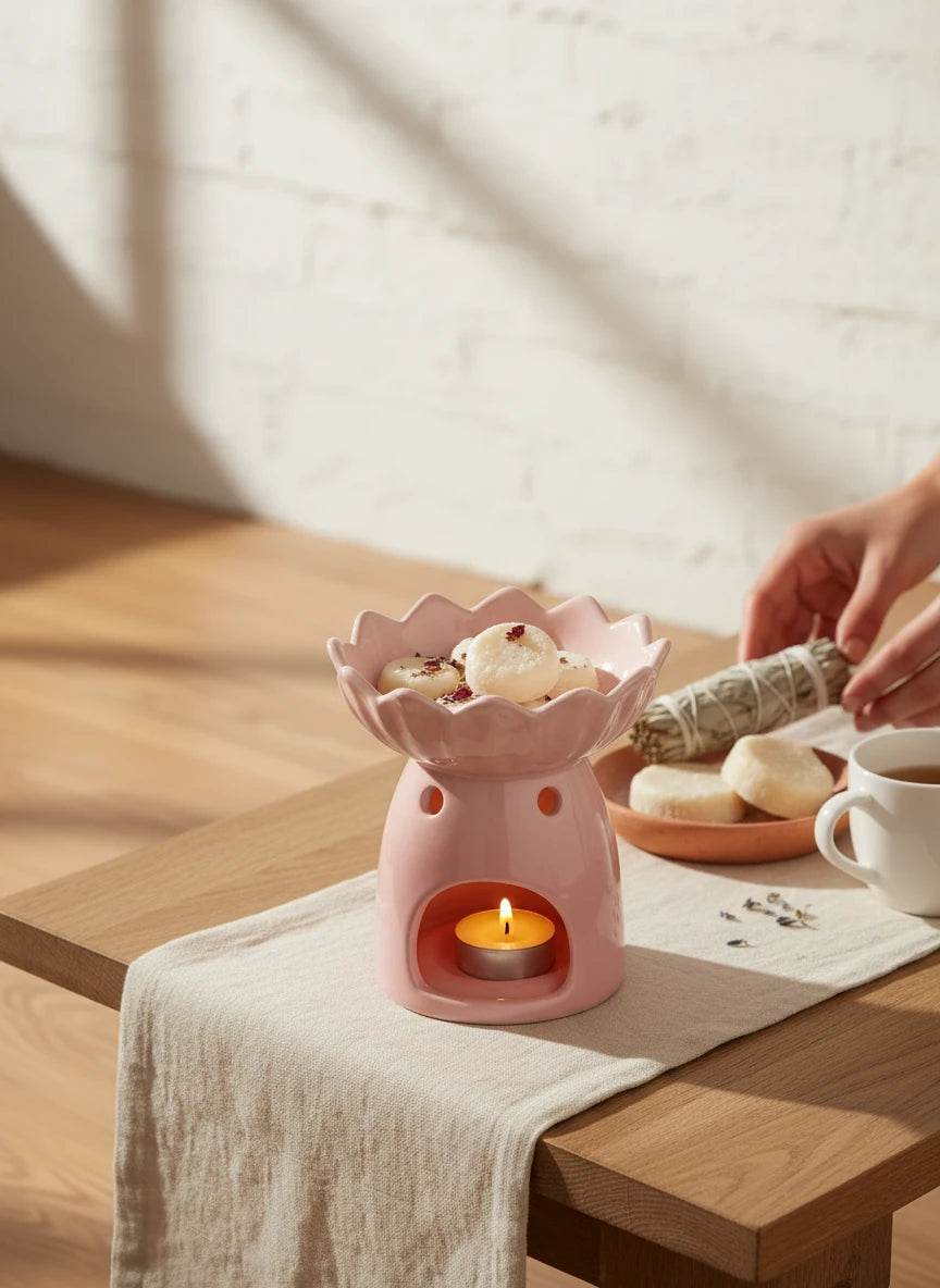quemador_de_cera_wax_melts_flor_de_loto_candela_rosa_aromaterapia
