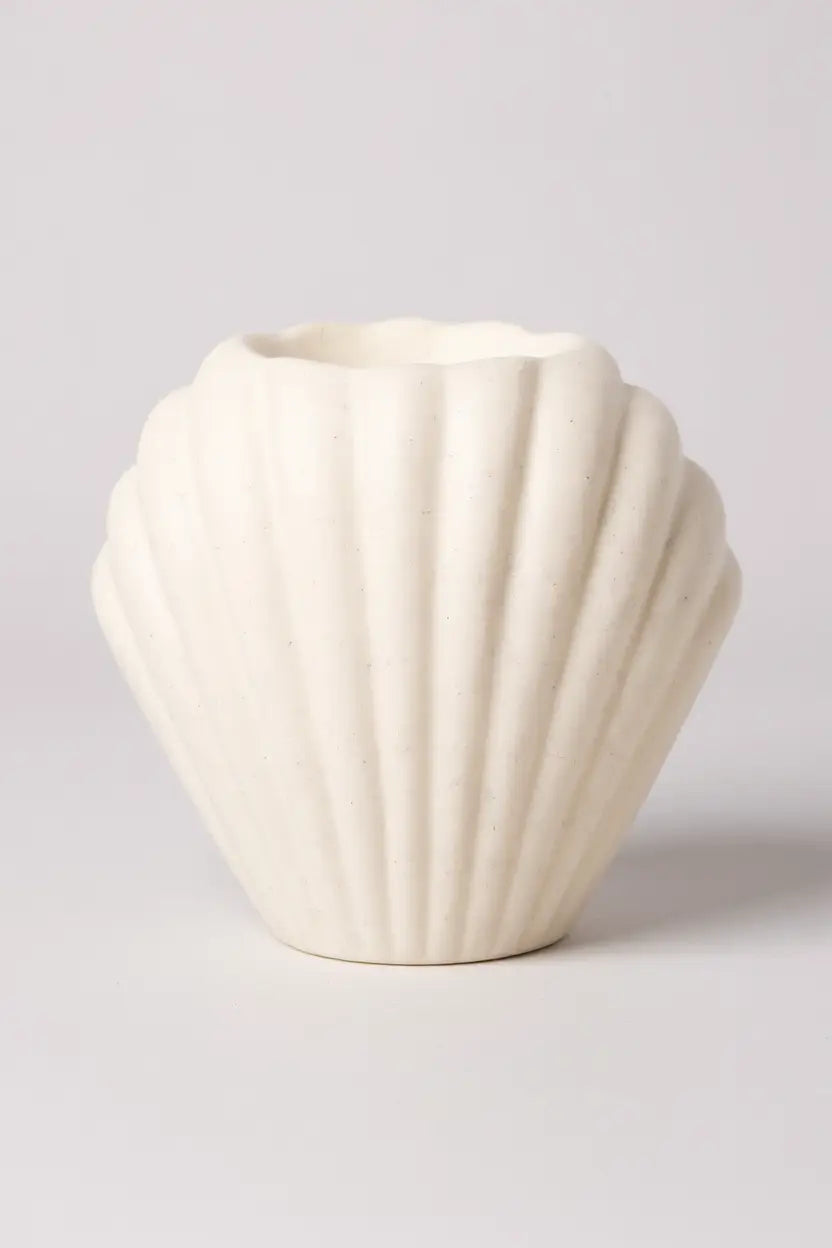 Sheasell: quemador de cera concha minimalista