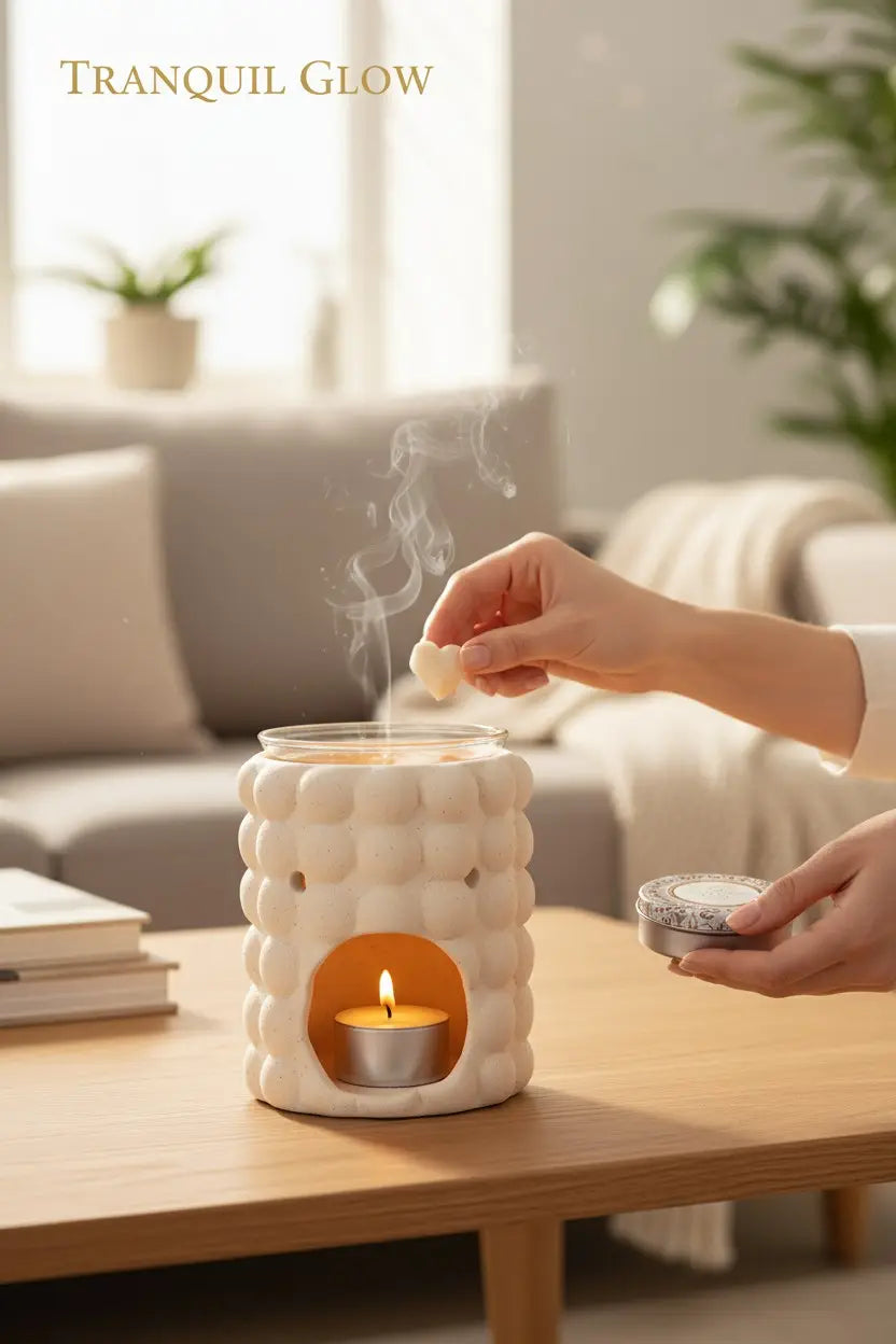 Bubble: quemador de cera burbujas minimalista