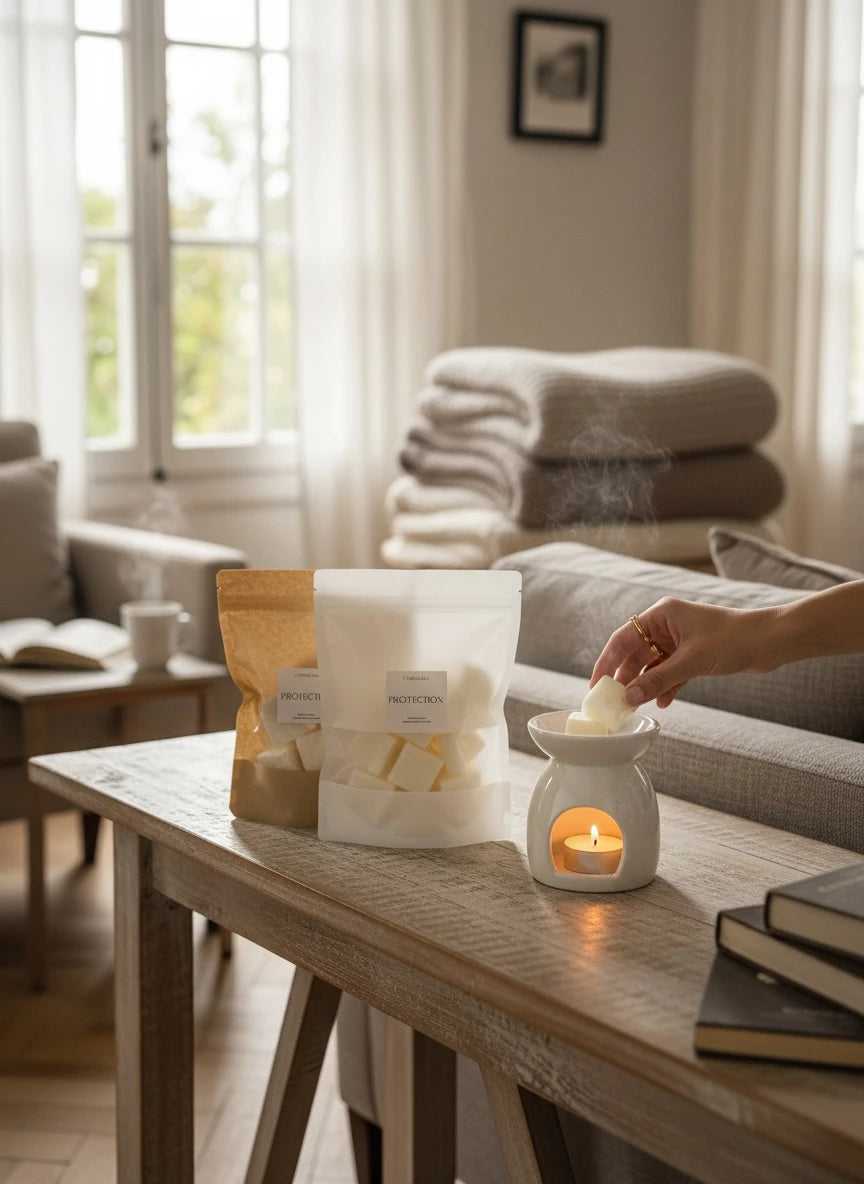 wax melts naturales sin tóxicos para quemador de cera candela rosa 