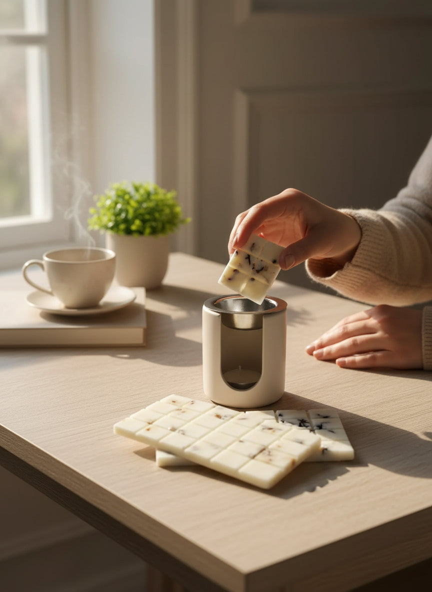 wax melts oh my wax españa Tableta de cera perfumada para quemador Candela Rosa